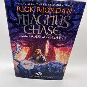 Rick Riordan Magnus Chase The Sword of Summer First Edition Hardcover Book 2015